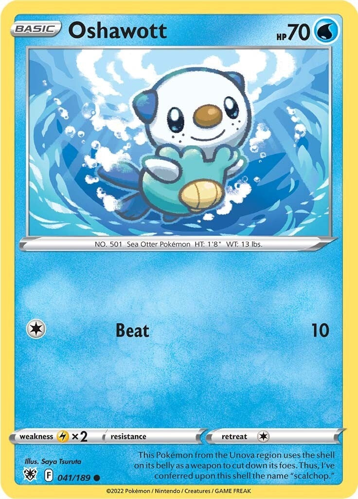 Oshawott (041/189) (SWSH10: Astral Radiance)