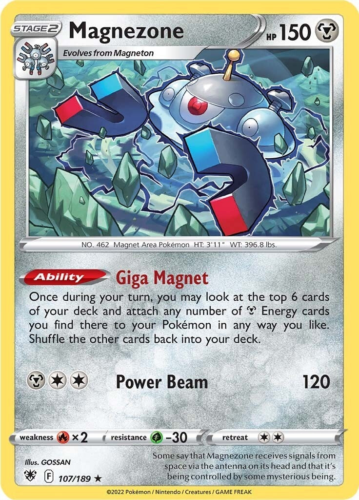 Magnezone (107/189) (SWSH10: Astral Radiance)