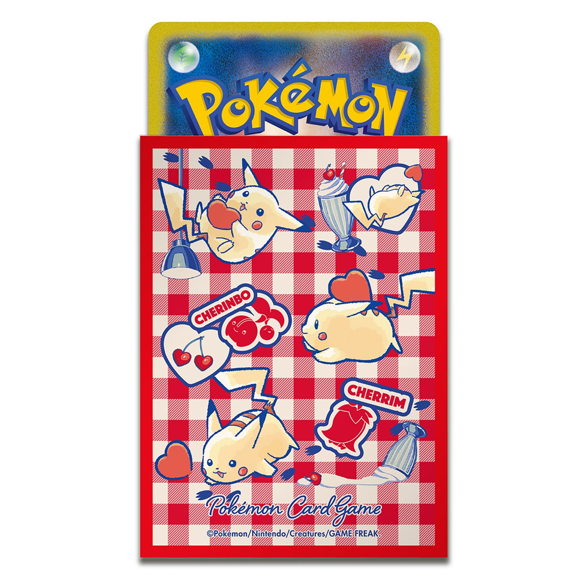 Pokémon Trading Card Game Deck Shield: Pikachu and Hearts [Red]