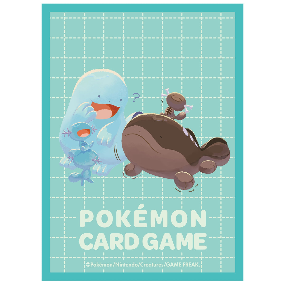Pokémon Trading Card Game Deck Shields: Quagsire Paldean Quagsire Wooper Paldean Wooper