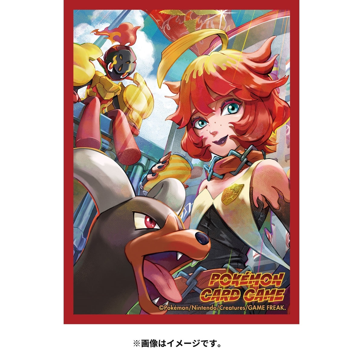 Pokémon Trading Card Game Deck Shield - Mela Houndoom Armarouge