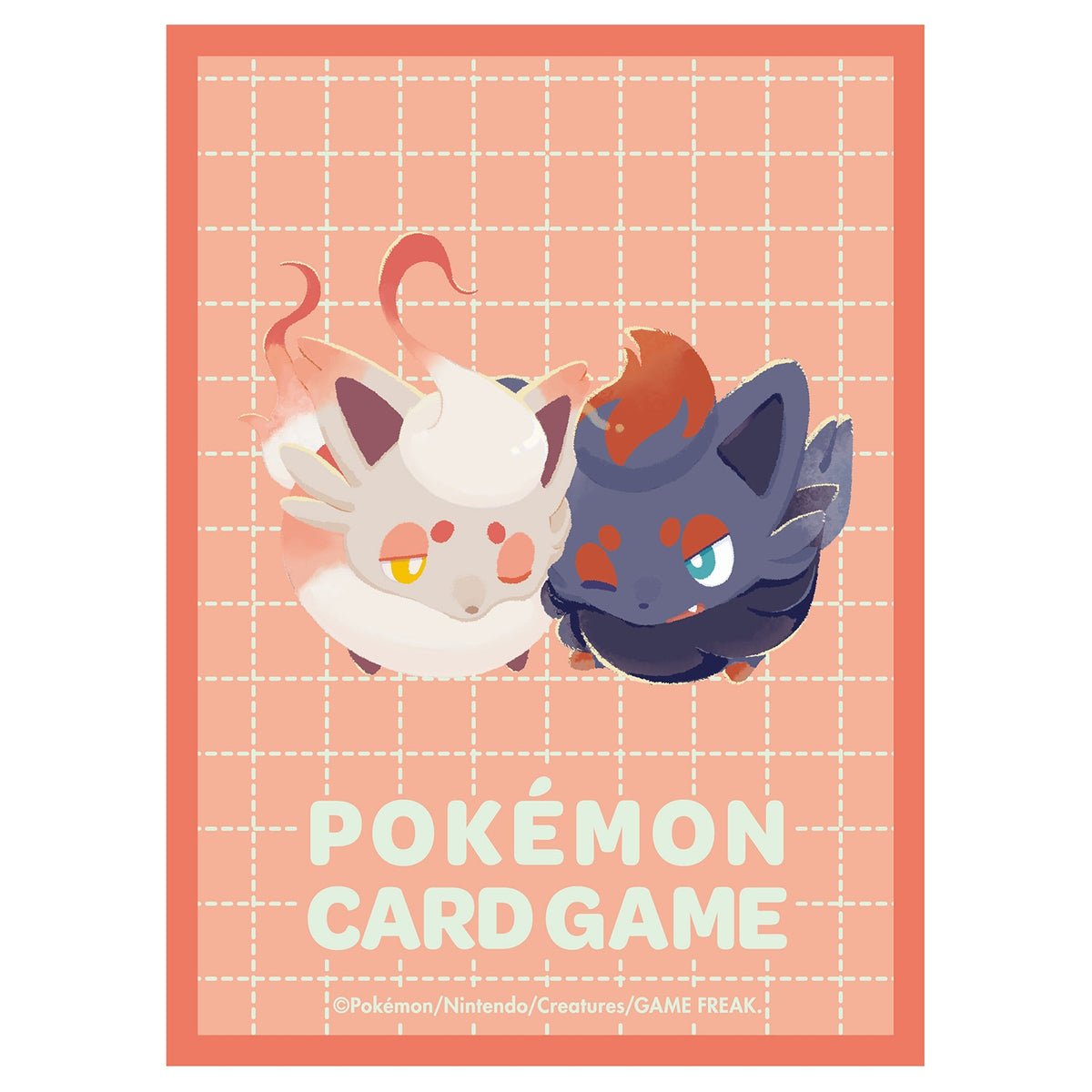 Pokémon Trading Card Game Deck Shield - card sleeves Zorua & Hisuian Zorua