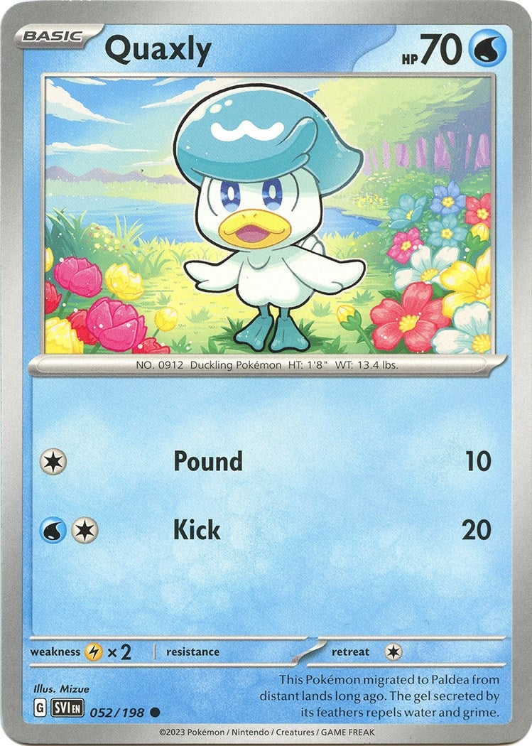 Quaxly (052/198) (SV01: Scarlet & Violet Base Set)