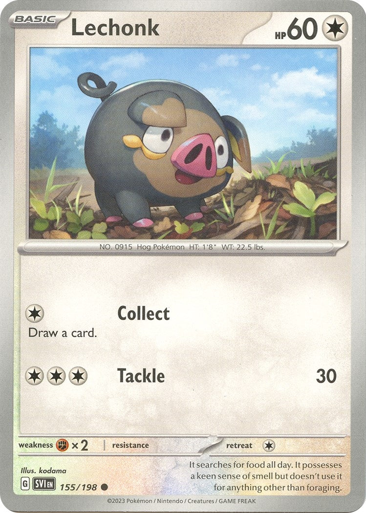 Lechonk (155/198) (SV01: Scarlet & Violet Base Set)
