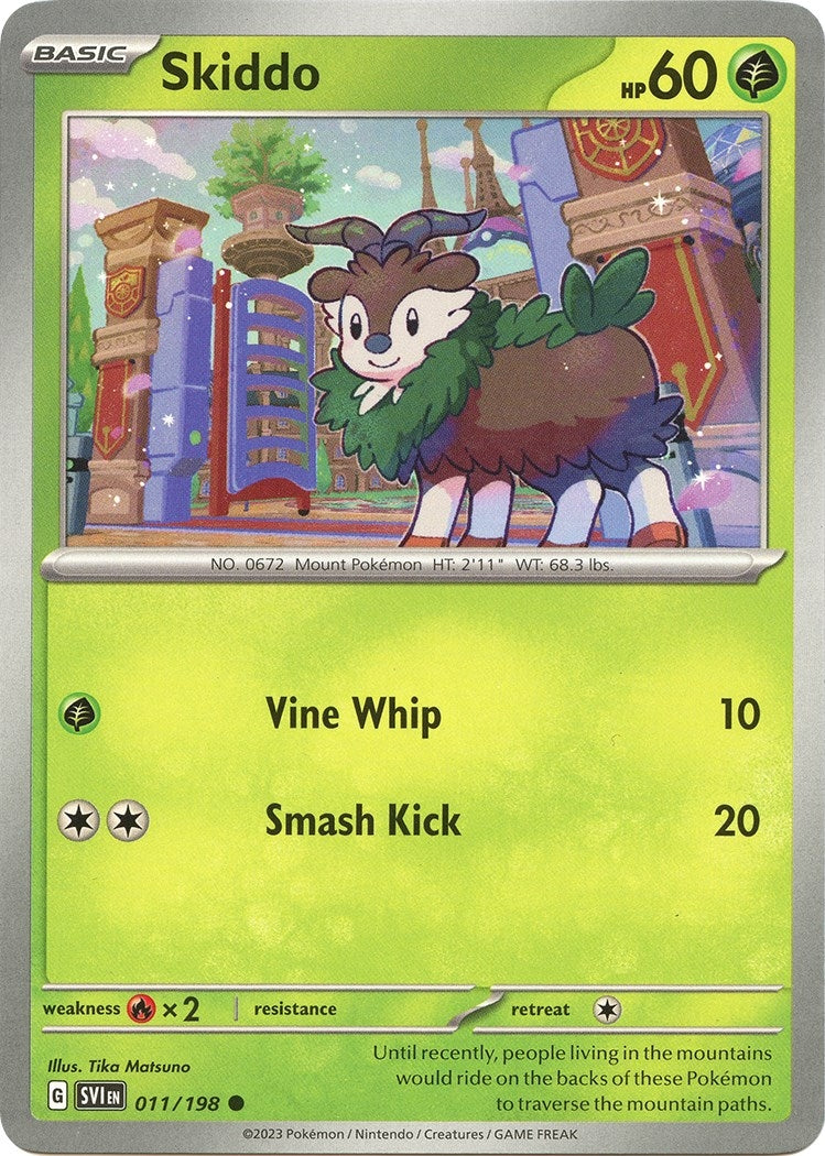 Skiddo (011/198) (SV01: Scarlet & Violet Base Set)