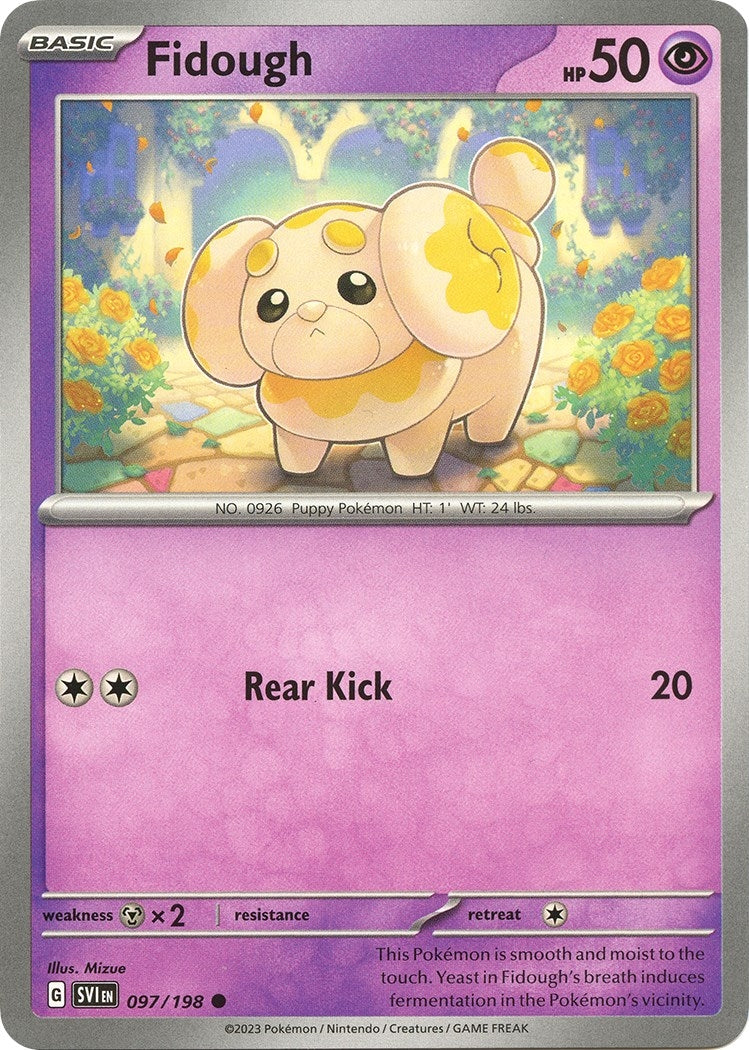 Fidough (097/198) (SV01: Scarlet & Violet Base Set)