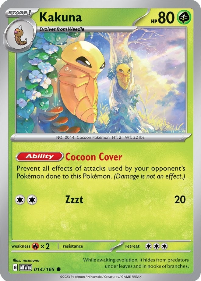 Kakuna (014/165) (SV: Scarlet & Violet 151)