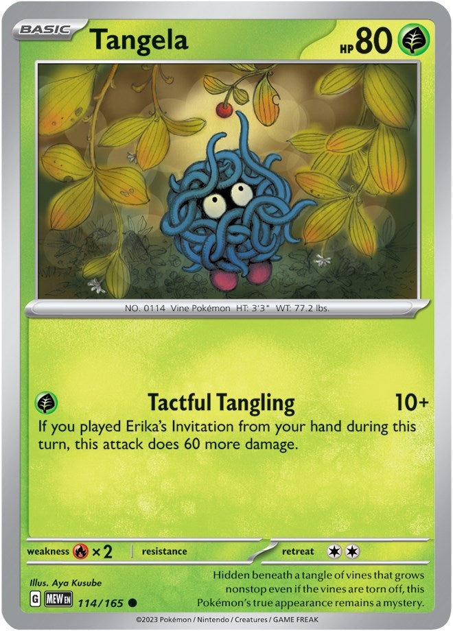 Tangela (114/165) (SV: Scarlet & Violet 151)