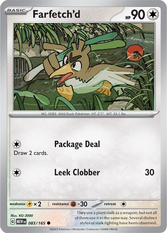Farfetch'd (083/165) (SV: Scarlet & Violet 151)