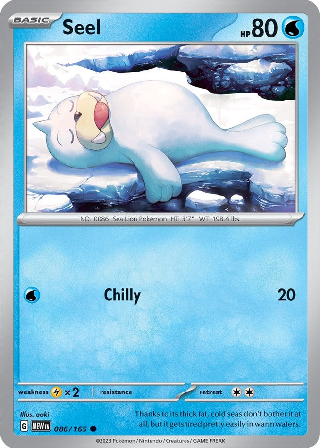 Seel (086/165) (SV: Scarlet & Violet 151)