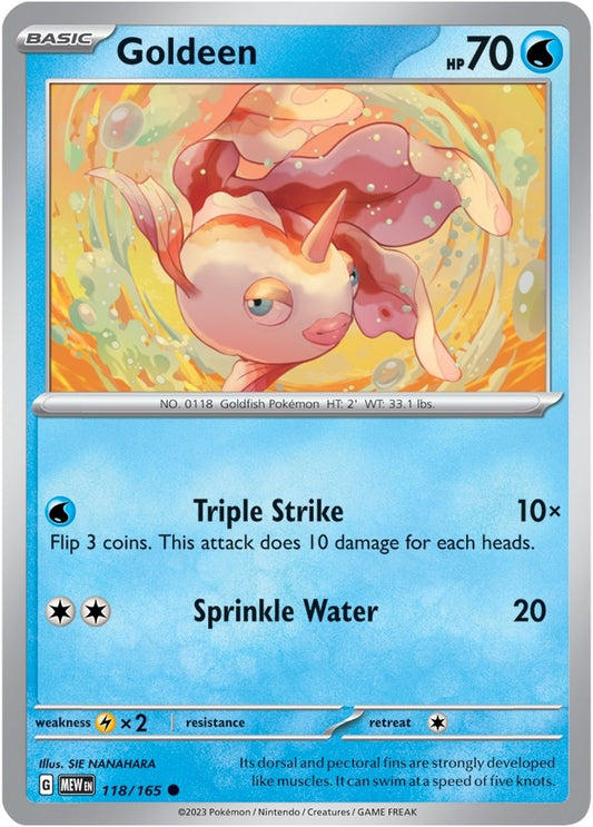 Goldeen (118/165) (SV: Scarlet & Violet 151)