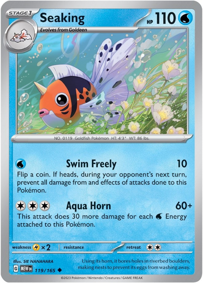 Seaking (119/165) (SV: Scarlet & Violet 151)