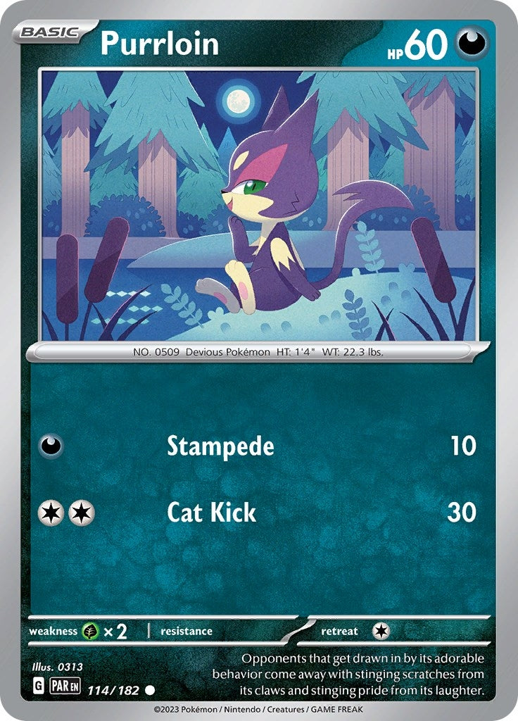 Purrloin (114/182) (SV04: Paradox Rift)