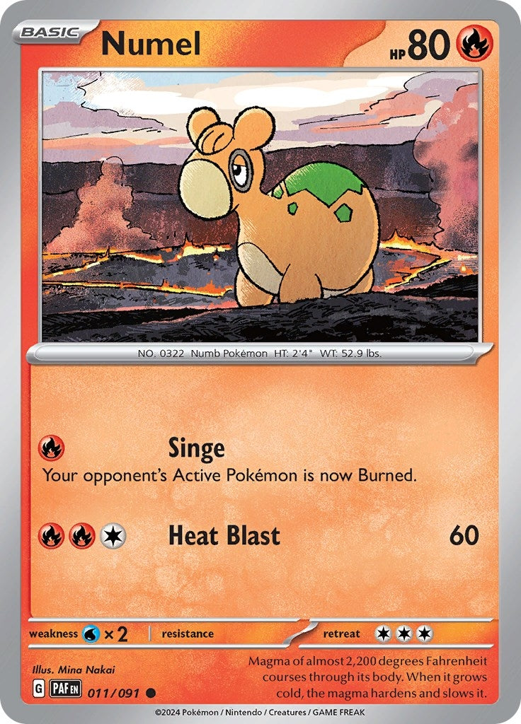 Numel (011/091) (SV: Paldean Fates)