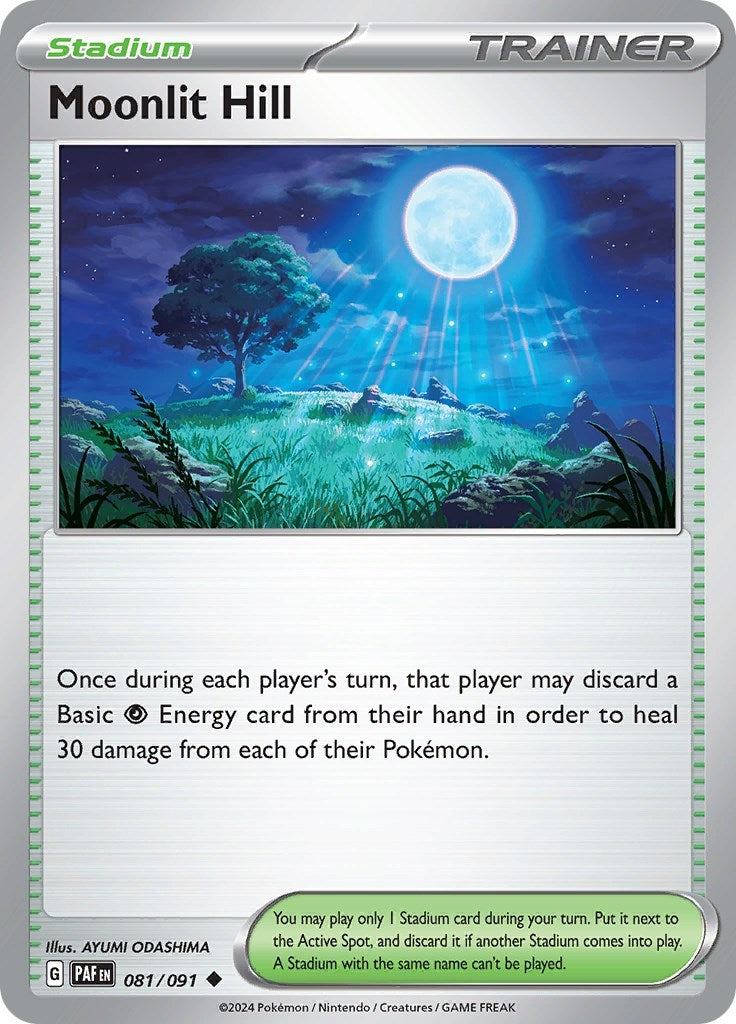 Moonlit Hill (081/091) (SV: Paldean Fates)