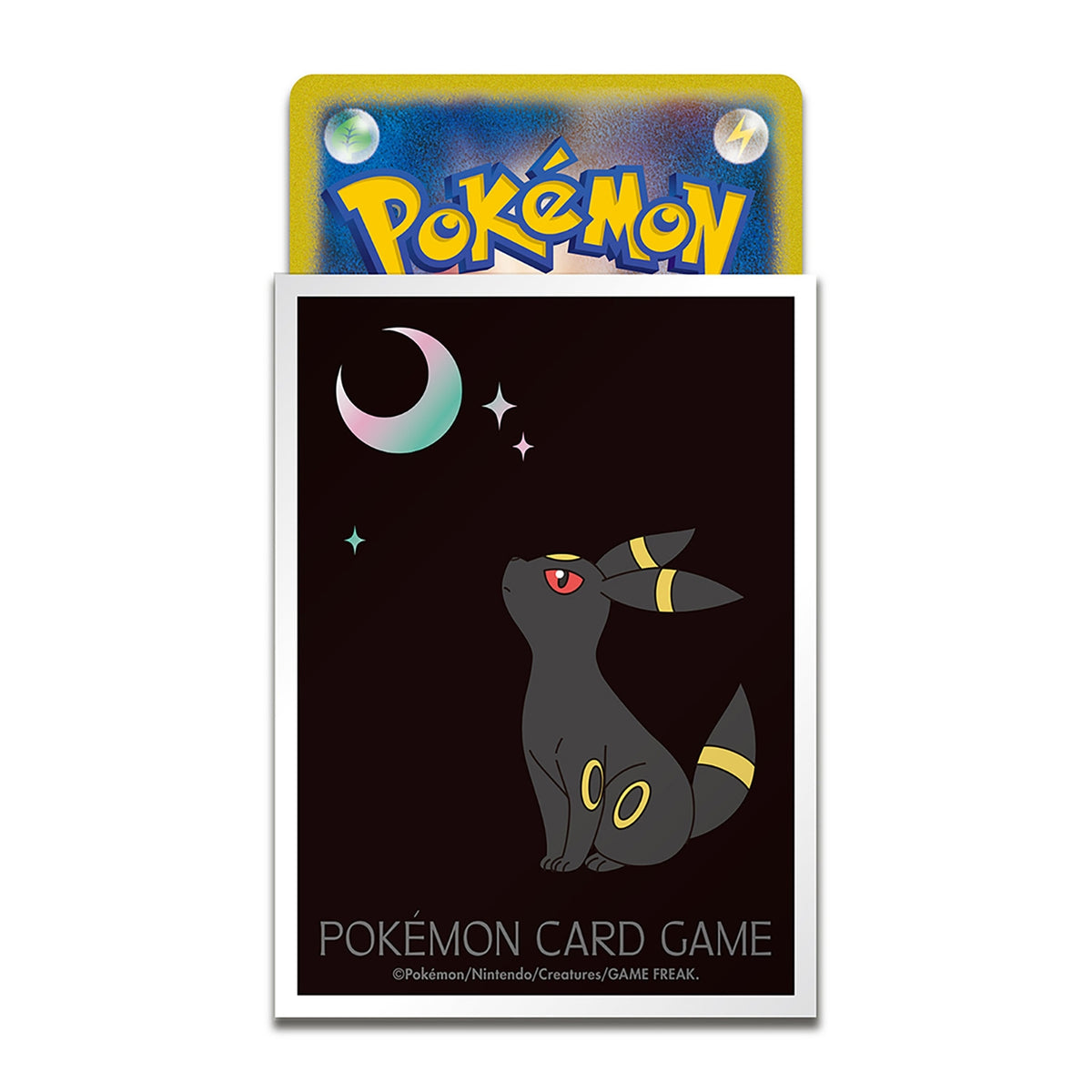 Pokémon Trading Card Game Deck Shield Premium Gloss: Moonlight and Umbreon [White]