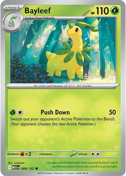Bayleef (009/132) (ME01: Mega Evolution)