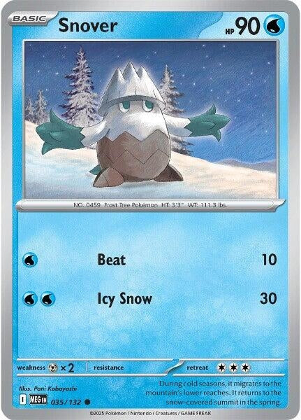 Snover (035/132) (ME01: Mega Evolution)
