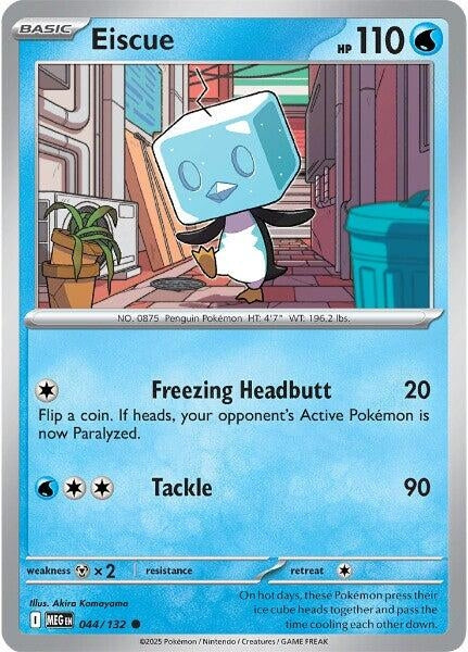 Eiscue (044/132) (ME01: Mega Evolution)