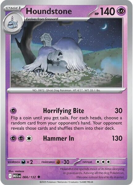 Houndstone (066/132) (ME01: Mega Evolution)