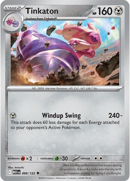 Tinkaton (098/132) (ME01: Mega Evolution)