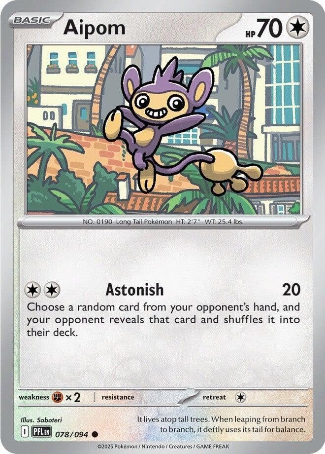 Aipom (078/094) (ME02: Phantasmal Flames)