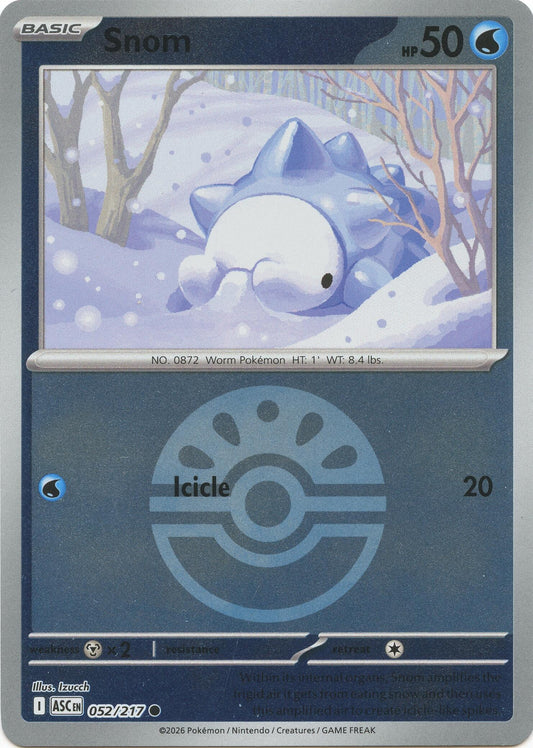 Snom (Friend Ball) (052/217) (ME: Ascended Heroes)