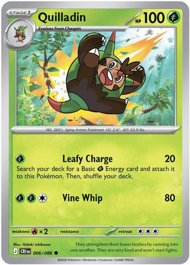 Quilladin (006/086) (ME04: Chaos Rising)