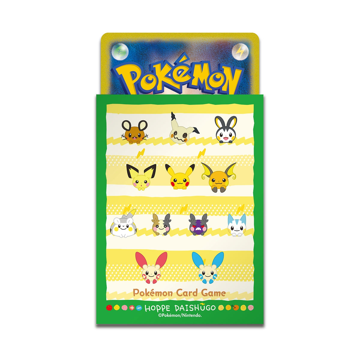 Pokémon Trading Card Game Deck Shield - card sleeves HOPPE DAISHUGO [Green]