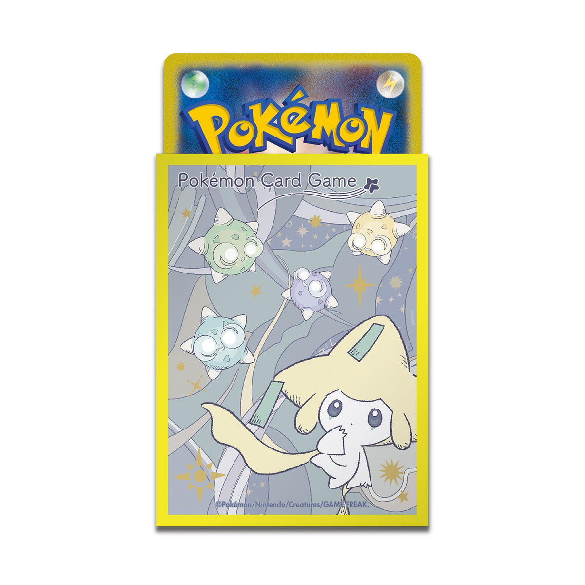 Pokémon Trading Card Game Deck Shield - card sleeves Premium Gloss Jirachi Star Connection [Yellow]