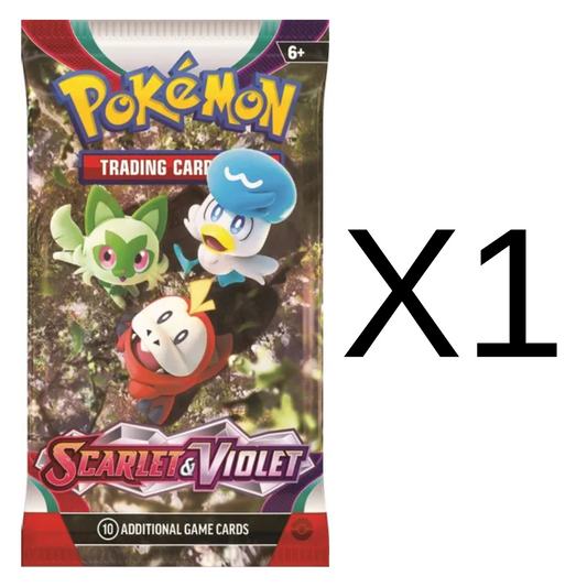 美版 Scarlet and Violet Base 散包 x1