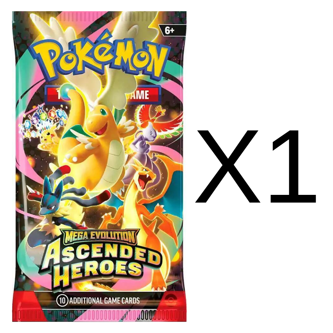 美版 Pokemon Ascended Heroes 散包