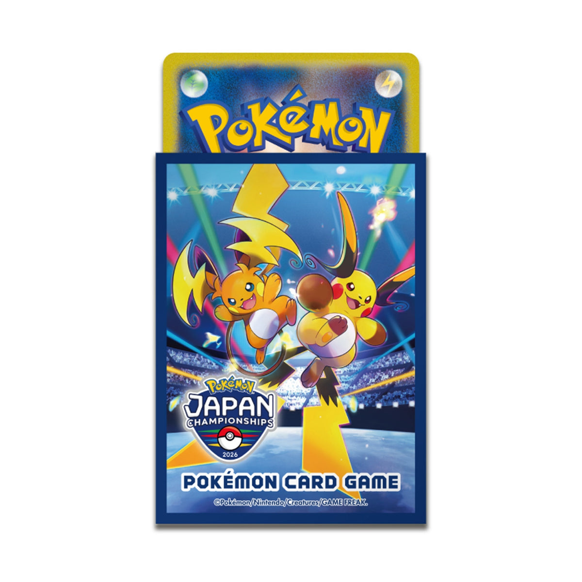 Pokémon Trading Card Game Deck Shield - card sleeves Premium Gloss PJCS2026 Japan Championship Exclusive 2026